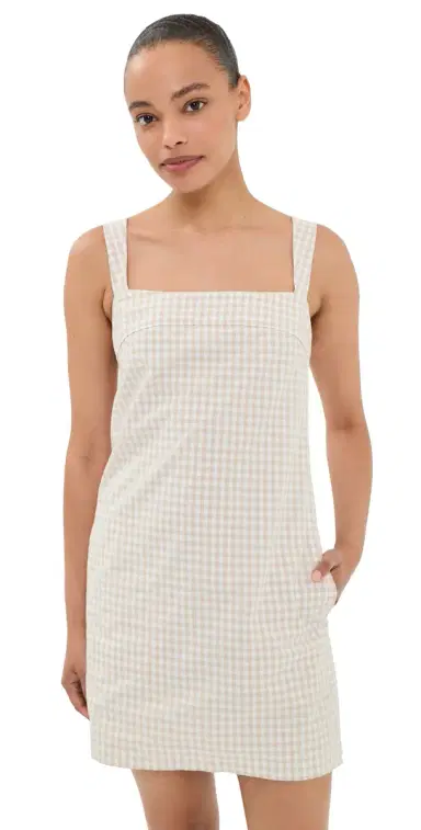 SIMKHAI loan Mini Dress and Gingham | Thumbnail 1 SIMKHAI loan Mini Dress and Gingham | Thumbnail 1