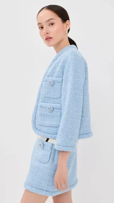Marc Jacobs Tweed Jacket Blue ist | Thumbnail 4 Marc Jacobs Tweed Jacket Blue ist | Thumbnail 4
