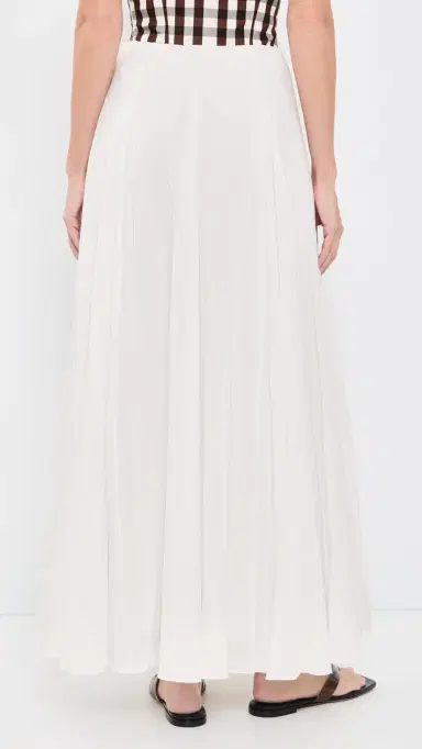Vince Crinkled Maxi Skirt Off White | Thumbnail 3 Vince Crinkled Maxi Skirt Off White | Thumbnail 3