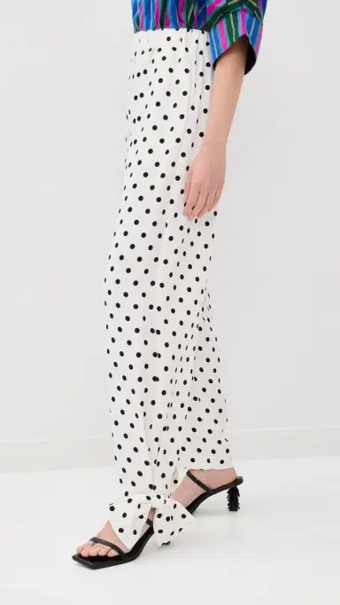 Caro Editions Coco Pants White Big Dots | Thumbnail 5 Caro Editions Coco Pants White Big Dots | Thumbnail 5