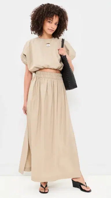 MIKOH Delia Skirt Sandy | Thumbnail 5 MIKOH Delia Skirt Sandy | Thumbnail 5