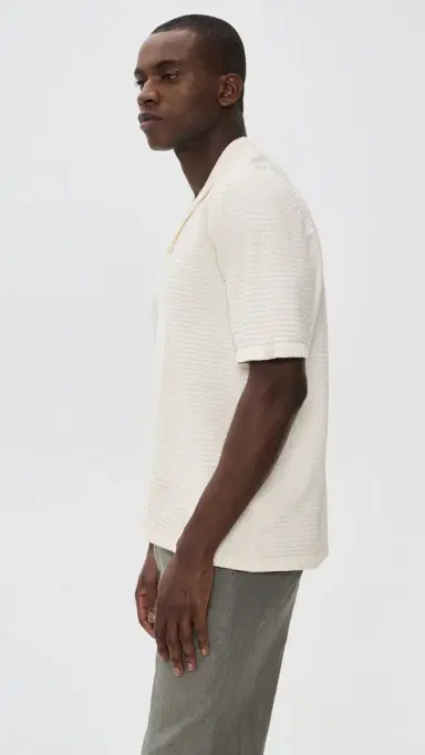 rag & bone Zuma Ottoman Camp hirt Chalk | Thumbnail 4 rag & bone Zuma Ottoman Camp hirt Chalk | Thumbnail 4