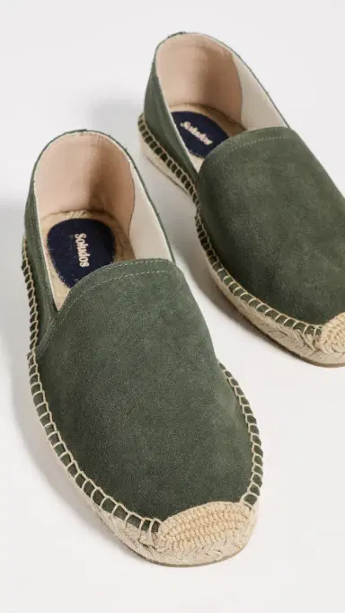 Soludos Dali Suede Slip On Espadrilles Sage Mist 8-8.5 | Thumbnail 4 Soludos Dali Suede Slip On Espadrilles Sage Mist 8-8.5 | Thumbnail 4