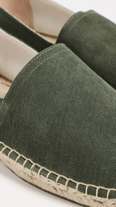 Soludos Dali Suede Slip On Espadrilles Sage Mist 8-8.5 | Thumbnail 5 Soludos Dali Suede Slip On Espadrilles Sage Mist 8-8.5 | Thumbnail 5
