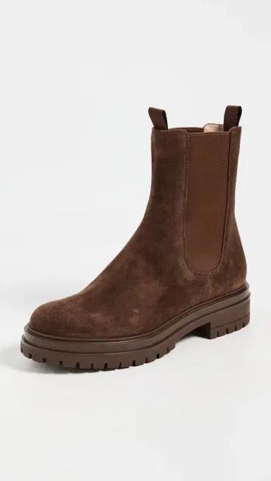 Gianvito Rossi Chester Suede Boots Brown | Thumbnail 2 Gianvito Rossi Chester Suede Boots Brown | Thumbnail 2