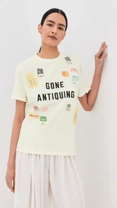 Tanner Fletcher Gone Antiquing Applique Tee | Thumbnail 2 Tanner Fletcher Gone Antiquing Applique Tee | Thumbnail 2