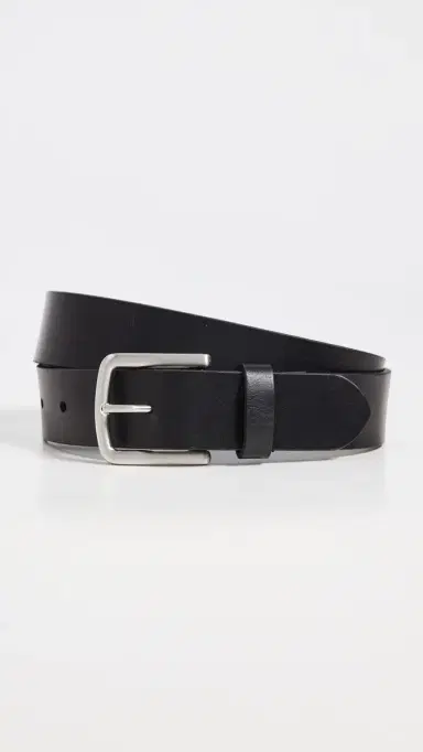Faherty Leather Belt Black 38 | Thumbnail 2 Faherty Leather Belt Black 38 | Thumbnail 2