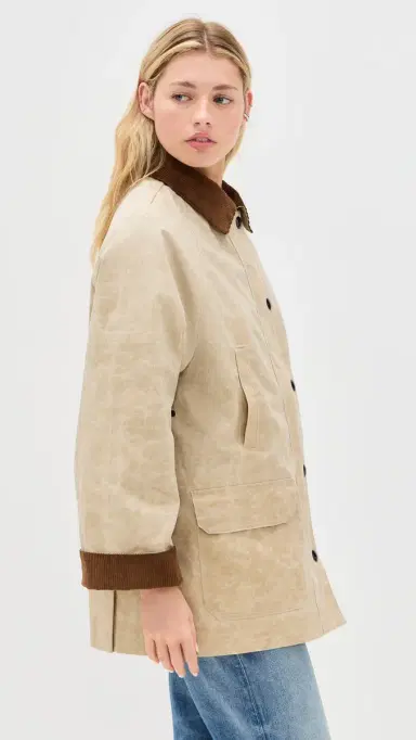Alex Mill Chiltern Street Barn Jacket Kahki | Thumbnail 4 Alex Mill Chiltern Street Barn Jacket Kahki | Thumbnail 4