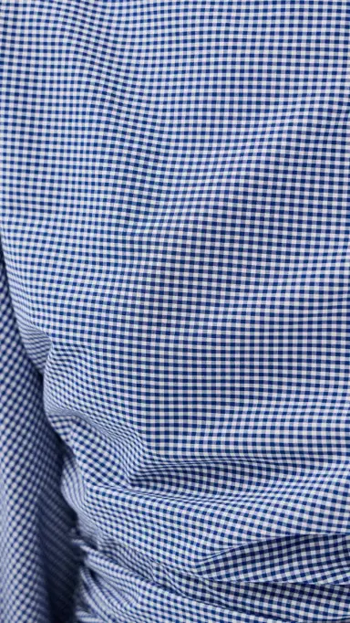 Bernadette Ezra Short Dress Mircovichy/Blue | Thumbnail 6 Bernadette Ezra Short Dress Mircovichy/Blue | Thumbnail 6