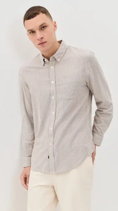 RAILS Vance Button Down Cedar Oat tripe | Thumbnail 2 RAILS Vance Button Down Cedar Oat tripe | Thumbnail 2