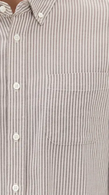 RAILS Vance Button Down Cedar Oat tripe | Thumbnail 6 RAILS Vance Button Down Cedar Oat tripe | Thumbnail 6