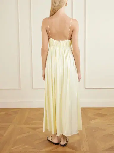 Tove Katrine Satin Midi Dress | Thumbnail 3 Tove Katrine Satin Midi Dress | Thumbnail 3