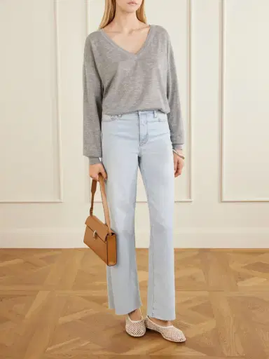 Frame Le Slim Palazzo High-rise Wide-leg Jeans | Thumbnail 2 Frame Le Slim Palazzo High-rise Wide-leg Jeans | Thumbnail 2