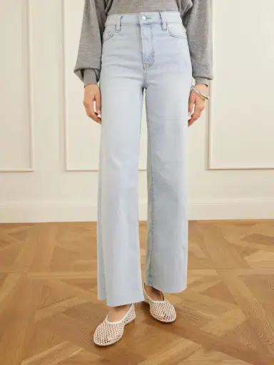 Frame Le Slim Palazzo High-rise Wide-leg Jeans | Thumbnail 3 Frame Le Slim Palazzo High-rise Wide-leg Jeans | Thumbnail 3
