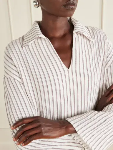 Tove Striped Seersucker Shirt | Thumbnail 5 Tove Striped Seersucker Shirt | Thumbnail 5