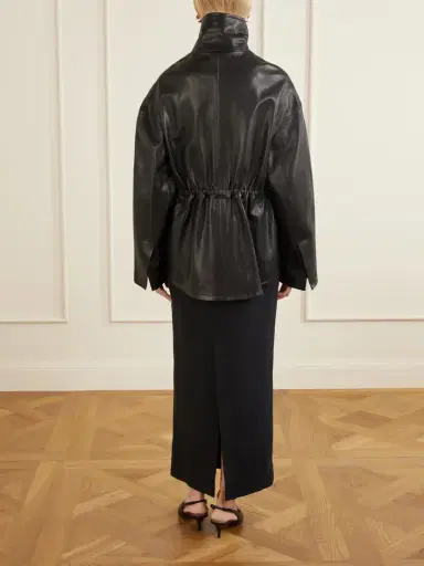 Nour Hammour Passage Leather Jacket | Thumbnail 4 Nour Hammour Passage Leather Jacket | Thumbnail 4