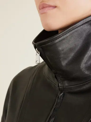 Nour Hammour Passage Leather Jacket | Thumbnail 6 Nour Hammour Passage Leather Jacket | Thumbnail 6