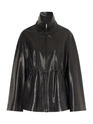 Nour Hammour Passage Leather Jacket | Thumbnail 1 Nour Hammour Passage Leather Jacket | Thumbnail 1