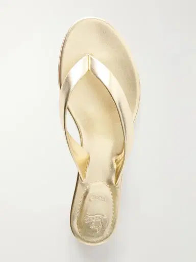Christian Louboutin Miss Z Metallic Leather Thong Sandals | Thumbnail 6 Christian Louboutin Miss Z Metallic Leather Thong Sandals | Thumbnail 6