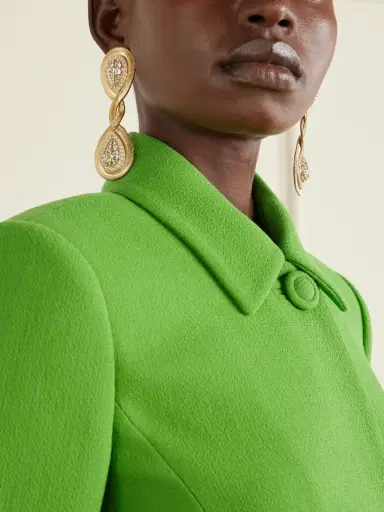 Valentino Garavani Gold-tone Crystal Earrings | Thumbnail 2 Valentino Garavani Gold-tone Crystal Earrings | Thumbnail 2