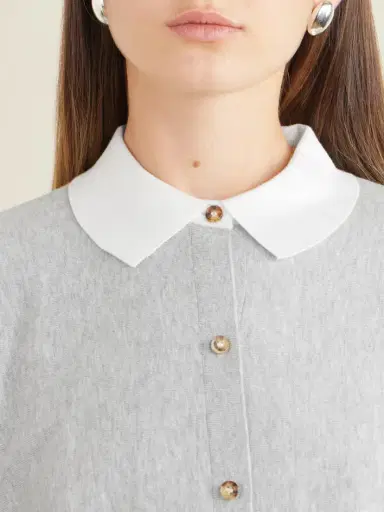 La Ligne Knitted Cotton-blend Shirt | Thumbnail 4 La Ligne Knitted Cotton-blend Shirt | Thumbnail 4