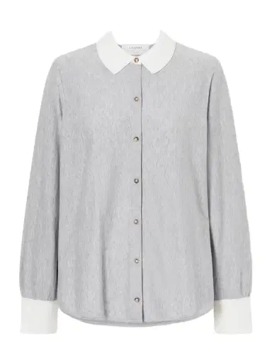 La Ligne Knitted Cotton-blend Shirt | Thumbnail 1 La Ligne Knitted Cotton-blend Shirt | Thumbnail 1