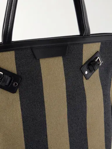 Proenza Schouler North South Days Striped Leather-trimmed Canvas Tote | Thumbnail 6 Proenza Schouler North South Days Striped Leather-trimmed Canvas Tote | Thumbnail 6