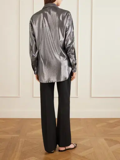 Giuliva Heritage Carmen Satin Shirt | Thumbnail 4 Giuliva Heritage Carmen Satin Shirt | Thumbnail 4