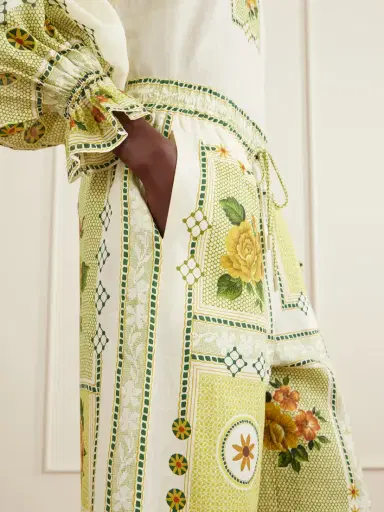 ALÉMAIS Dixie Knotted Floral-print Linen Pants | Thumbnail 5 ALÉMAIS Dixie Knotted Floral-print Linen Pants | Thumbnail 5
