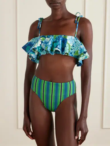 ALÉMAIS Margo Ruffled Floral-print Bikini Top | Thumbnail 2 ALÉMAIS Margo Ruffled Floral-print Bikini Top | Thumbnail 2