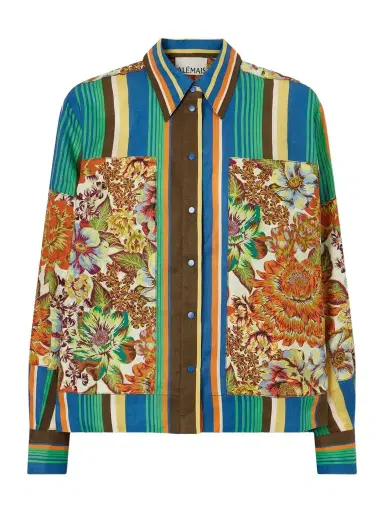 ALÉMAIS Charlie Printed Linen Shirt | Thumbnail 1 ALÉMAIS Charlie Printed Linen Shirt | Thumbnail 1