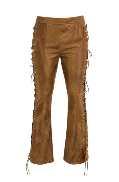 LaQuan Smith Pant With Side Lace Chocolate Up Detail | Thumbnail 2 LaQuan Smith Pant With Side Lace Chocolate Up Detail | Thumbnail 2