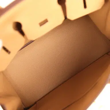 HERMÈS Hermes Birkin 25 Biscuit Togo Gold Hardware | Thumbnail 8 HERMÈS Hermes Birkin 25 Biscuit Togo Gold Hardware | Thumbnail 8