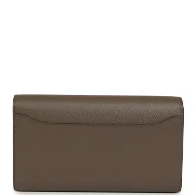 HERMÈS Hermes Constance Wallet To Go Etain Epsom Rose Gold Hardware | Thumbnail 4 HERMÈS Hermes Constance Wallet To Go Etain Epsom Rose Gold Hardware | Thumbnail 4