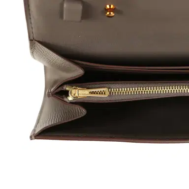 HERMÈS Hermes Constance Wallet To Go Etain Epsom Rose Gold Hardware | Thumbnail 9 HERMÈS Hermes Constance Wallet To Go Etain Epsom Rose Gold Hardware | Thumbnail 9