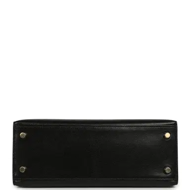 HERMÈS Hermes Kelly Sellier 25 Black Chevre Chamkila Gold Hardware | Thumbnail 6 HERMÈS Hermes Kelly Sellier 25 Black Chevre Chamkila Gold Hardware | Thumbnail 6