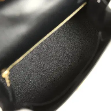HERMÈS Hermes Kelly Sellier 25 Black Chevre Chamkila Gold Hardware | Thumbnail 8 HERMÈS Hermes Kelly Sellier 25 Black Chevre Chamkila Gold Hardware | Thumbnail 8