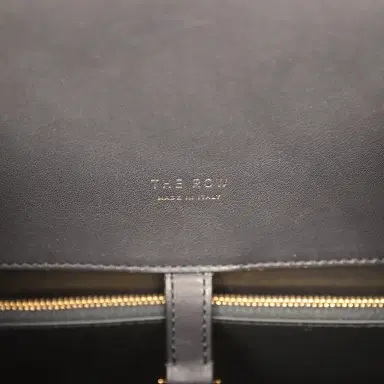 The Row The Row East West Margaux Bag Black Saddle Leather Gold Hardware | Thumbnail 11 The Row The Row East West Margaux Bag Black Saddle Leather Gold Hardware | Thumbnail 11