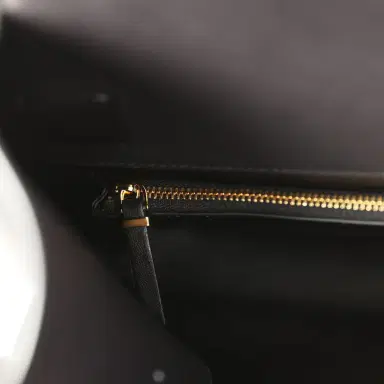 The Row The Row East West Margaux Bag Black Saddle Leather Gold Hardware | Thumbnail 10 The Row The Row East West Margaux Bag Black Saddle Leather Gold Hardware | Thumbnail 10