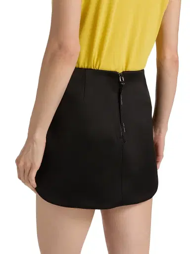 Marc Jacobs Women's Daisy Satin Circle Miniskirt - Black | Thumbnail 5 Marc Jacobs Women's Daisy Satin Circle Miniskirt - Black | Thumbnail 5