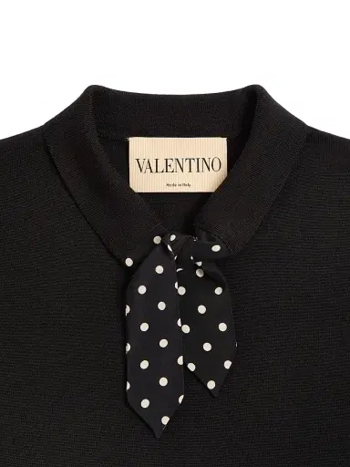 Valentino Garavani Women's Knit Top - Black - Size XS | Thumbnail 7 Valentino Garavani Women's Knit Top - Black - Size XS | Thumbnail 7