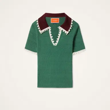 La DoubleJ Picket Polo Top | Thumbnail 5 La DoubleJ Picket Polo Top | Thumbnail 5