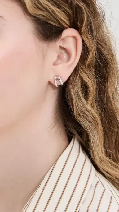Luv AJ Layla Split Hoops | Thumbnail 3 Luv AJ Layla Split Hoops | Thumbnail 3