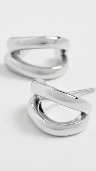 Luv AJ Layla Split Hoops | Thumbnail 4 Luv AJ Layla Split Hoops | Thumbnail 4