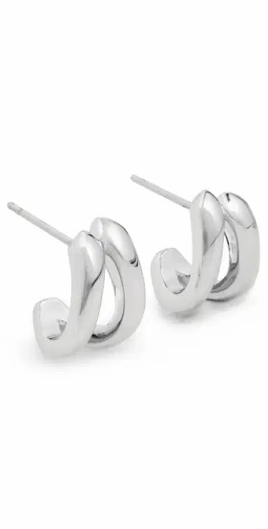 Luv AJ Layla Split Hoops | Thumbnail 1 Luv AJ Layla Split Hoops | Thumbnail 1