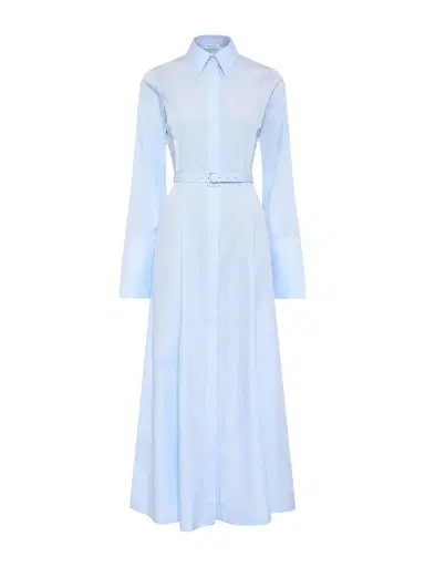 Gabriela Hearst Carmina Cotton Maxi Shirtdress | Thumbnail 1 Gabriela Hearst Carmina Cotton Maxi Shirtdress | Thumbnail 1