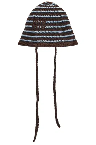 Miu Miu Cotone Crochet Riga Hat | Thumbnail 1 Miu Miu Cotone Crochet Riga Hat | Thumbnail 1