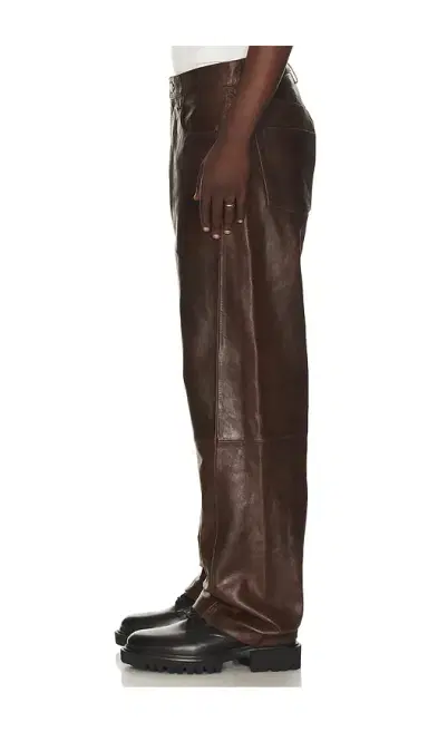 SUNFLOWER Wide Twist Leather Pant | Thumbnail 7 SUNFLOWER Wide Twist Leather Pant | Thumbnail 7