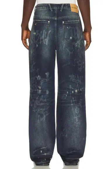 MISBHV Laser Tagged Denim Jeans | Thumbnail 3 MISBHV Laser Tagged Denim Jeans | Thumbnail 3