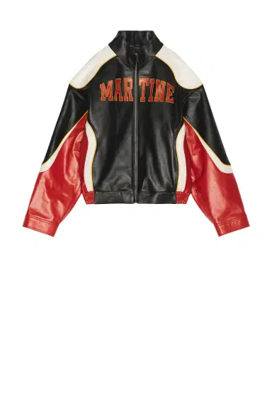 Martine Rose Superbowl Leather Jacket | Thumbnail 5 Martine Rose Superbowl Leather Jacket | Thumbnail 5